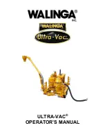 Предварительный просмотр 1 страницы Walinga ULTRA-VAC 5614D Manual