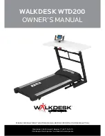 Предварительный просмотр 1 страницы Walkdesk WTB100 Owner'S Manual