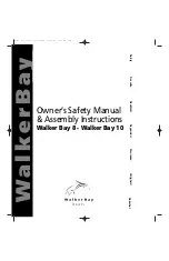 Walker Bay 8 Owner'S Safety Manual & Assembly Instructions preview