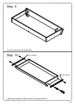 Предварительный просмотр 8 страницы Walker Edison 1267663 Assembly Instructions Manual