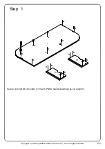 Preview for 5 page of Walker Edison 5117362 Assembly Instructions Manual