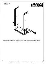 Preview for 8 page of Walker Edison 5117362 Assembly Instructions Manual