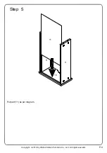 Preview for 9 page of Walker Edison 5117362 Assembly Instructions Manual