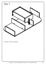 Preview for 11 page of Walker Edison 5117362 Assembly Instructions Manual