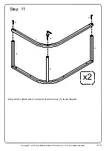 Preview for 15 page of Walker Edison 5117362 Assembly Instructions Manual