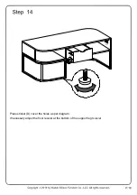 Preview for 18 page of Walker Edison 5117362 Assembly Instructions Manual