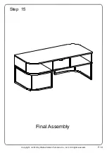 Preview for 19 page of Walker Edison 5117362 Assembly Instructions Manual