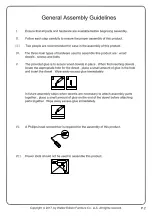 Предварительный просмотр 2 страницы Walker Edison 848PCSB Assembly Instructions Manual