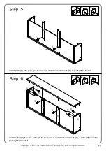 Предварительный просмотр 7 страницы Walker Edison 848PCSB Assembly Instructions Manual