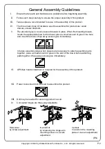 Preview for 2 page of Walker Edison ABF54FC Assembly Instructions Manual