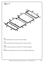 Preview for 15 page of Walker Edison ABF54FC Assembly Instructions Manual