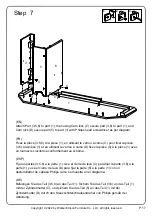 Preview for 17 page of Walker Edison ABF54FC Assembly Instructions Manual