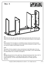 Preview for 18 page of Walker Edison ABF54FC Assembly Instructions Manual