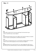 Preview for 19 page of Walker Edison ABF54FC Assembly Instructions Manual