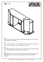 Preview for 22 page of Walker Edison ABF54FC Assembly Instructions Manual