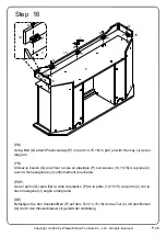 Preview for 26 page of Walker Edison ABF54FC Assembly Instructions Manual