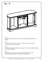 Preview for 28 page of Walker Edison ABF54FC Assembly Instructions Manual