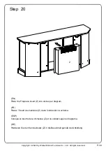 Preview for 30 page of Walker Edison ABF54FC Assembly Instructions Manual