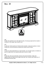 Preview for 36 page of Walker Edison ABF54FC Assembly Instructions Manual