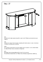 Preview for 37 page of Walker Edison ABF54FC Assembly Instructions Manual