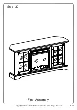 Preview for 40 page of Walker Edison ABF54FC Assembly Instructions Manual