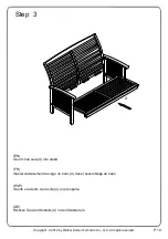 Preview for 10 page of Walker Edison Acacia Wood UBDRD Assembly Instructions Manual