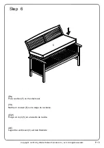 Preview for 13 page of Walker Edison Acacia Wood UBDRD Assembly Instructions Manual