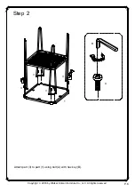 Предварительный просмотр 6 страницы Walker Edison AF16LOST Assembly Instructions Manual