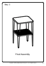 Предварительный просмотр 7 страницы Walker Edison AF16LOST Assembly Instructions Manual