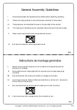 Preview for 2 page of Walker Edison AF16LWST Assembly Instructions Manual