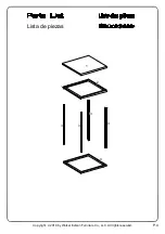 Preview for 4 page of Walker Edison AF16LWST Assembly Instructions Manual