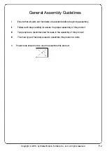 Preview for 2 page of Walker Edison AF16RCSTGL Assembly Instructions Manual