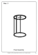 Preview for 6 page of Walker Edison AF16RCSTGL Assembly Instructions Manual