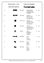 Предварительный просмотр 7 страницы Walker Edison AF18BRIST Assembly Instructions Manual