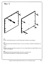 Предварительный просмотр 14 страницы Walker Edison AF18BRIST Assembly Instructions Manual