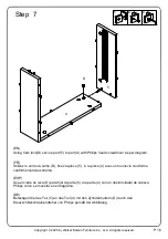 Предварительный просмотр 16 страницы Walker Edison AF18BRIST Assembly Instructions Manual