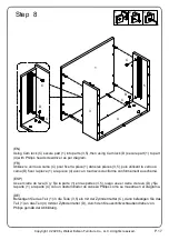 Предварительный просмотр 17 страницы Walker Edison AF18BRIST Assembly Instructions Manual