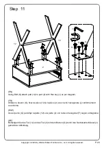 Предварительный просмотр 20 страницы Walker Edison AF18BRIST Assembly Instructions Manual