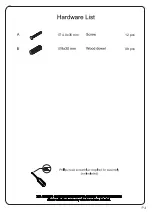 Предварительный просмотр 4 страницы Walker Edison AF18CHVST Assembly Instructions Manual