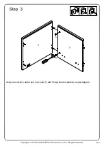 Предварительный просмотр 7 страницы Walker Edison AF18DEW1D Assembly Instructions Manual