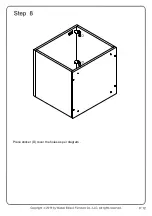 Предварительный просмотр 12 страницы Walker Edison AF18DEW1D Assembly Instructions Manual