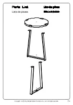 Preview for 4 page of Walker Edison AF18MWST Assembly Instructions Manual