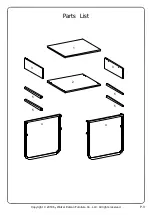 Preview for 3 page of Walker Edison AF18NAOST Assembly Instructions Manual