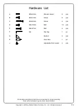 Preview for 4 page of Walker Edison AF18NAOST Assembly Instructions Manual