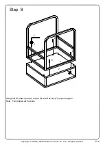 Предварительный просмотр 12 страницы Walker Edison AF18NAOST Assembly Instructions Manual