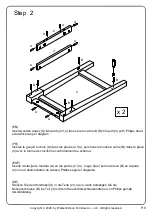 Preview for 9 page of Walker Edison AF18PKRST Assembly Instructions Manual