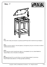 Preview for 14 page of Walker Edison AF18PKRST Assembly Instructions Manual