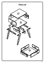 Preview for 3 page of Walker Edison AF20MATST Assembly Instruction Manual