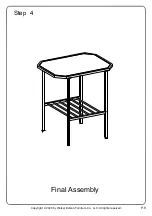 Preview for 8 page of Walker Edison AF22DORST Assembly Instructions Manual