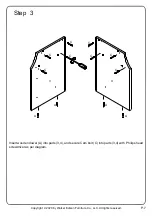 Preview for 7 page of Walker Edison AF22WL2DRST Assembly Instructions Manual